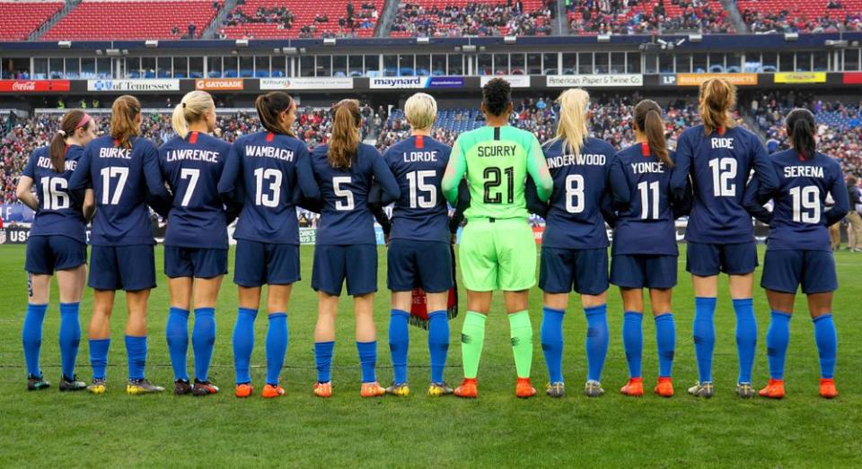 The U.S. women's national soccer team | Action Foto Sport/NurPhoto via Getty Images