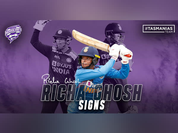 Richa Ghosh (Photo: Twitter/Hobart Hurricanes)