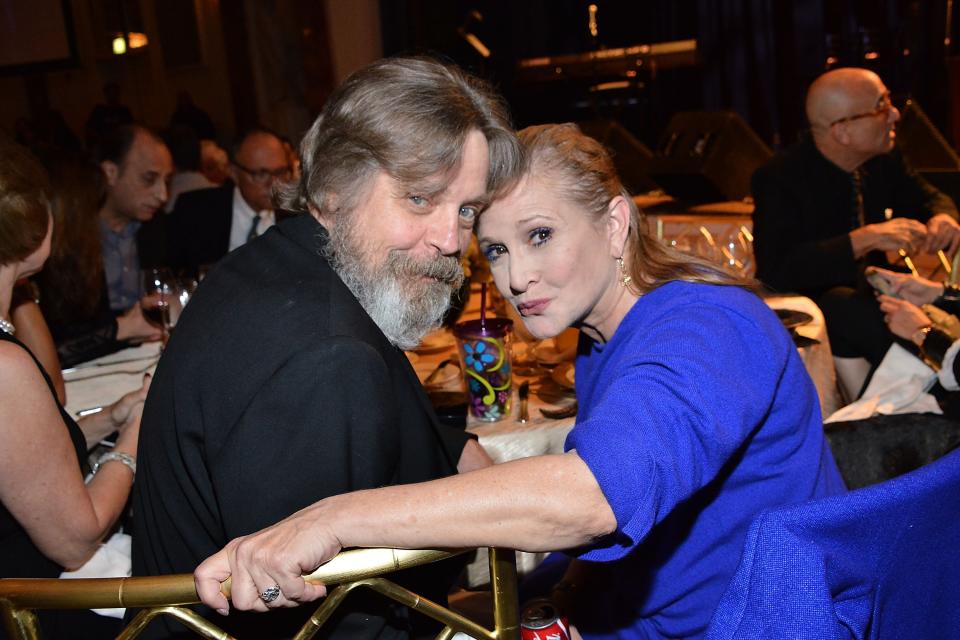 Mark Hamill remembers Carrie Fisher on her 64th birthday  (Getty)