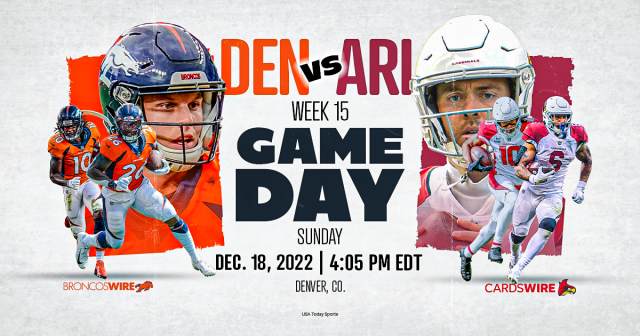 How to watch today's Denver Broncos vs. Arizona Cardinals NFL game