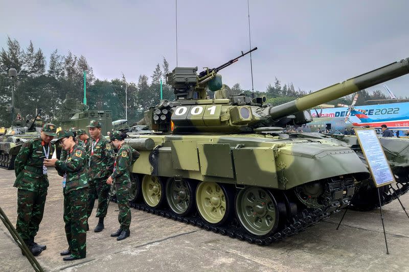 FILE PHOTO: Vietnam holds first international arms expo in Hanoi