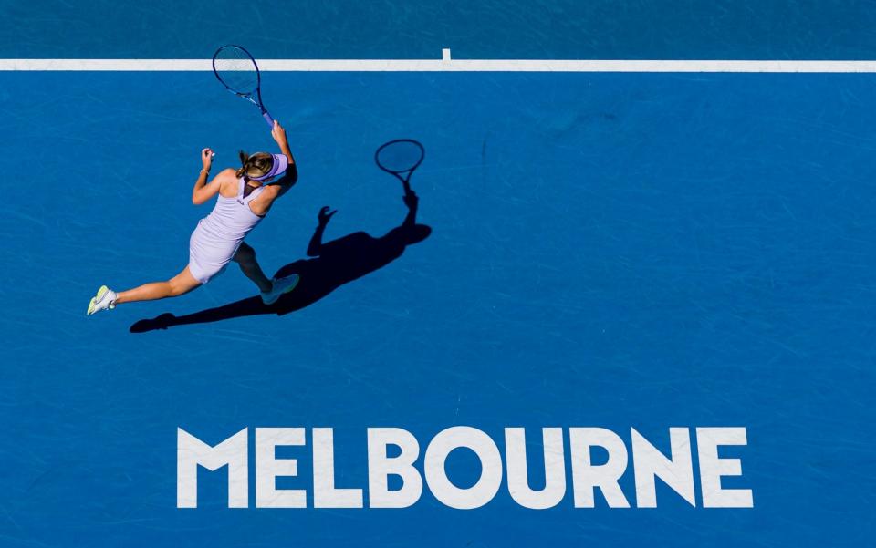 The first major of the 2021 tennis year - GETTY IMAGES