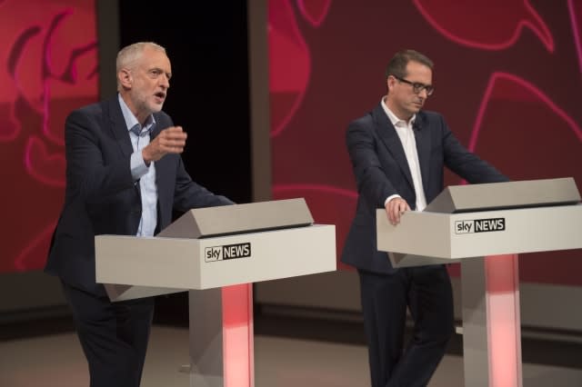 Labour Leadership Contenders Take Part In The Final Head To Head Debate