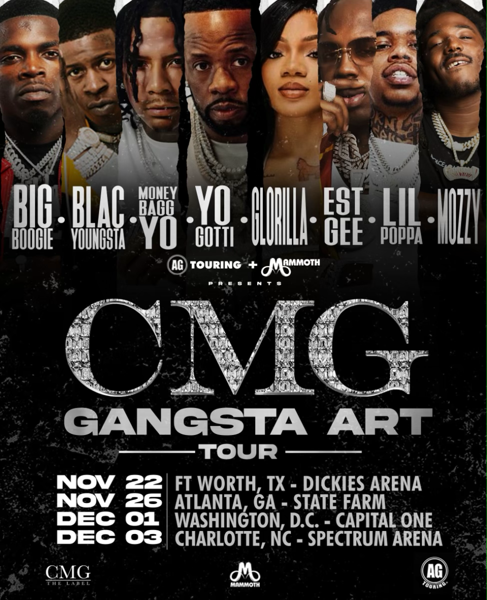 CMG Gangsta Art tour