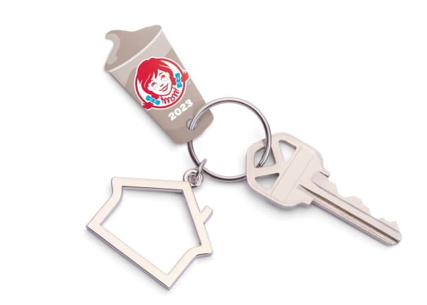 <p><a href="https://www.prnewswire.com/news-releases/eat-frosty-and-be-merry-fan-favorite-frosty-key-tags-are-back-to-benefit-the-dave-thomas-foundation-for-adoption-301695361.html" rel="nofollow noopener" target="_blank" data-ylk="slk:Wendy's/PR Newswire;elm:context_link;itc:0;sec:content-canvas" class="link ">Wendy's/PR Newswire</a></p>