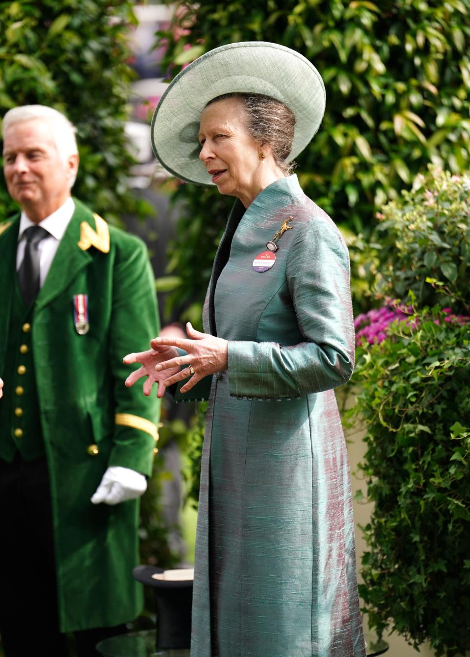 Princess Anne during day one of Royal Ascot at Ascot Racecourse.