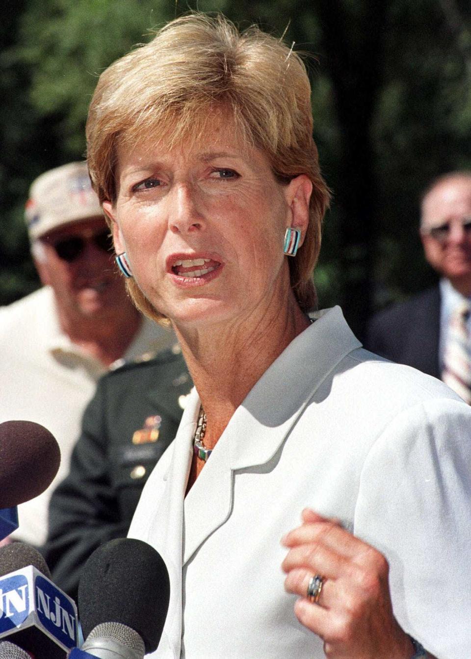 Shortly after the 9/11 attacks, government officials said there was no heightened health risk from breathing the air in lower Manhattan. They included former New Jersey Gov. Christine Todd Whitman, who was administrator of the U.S. Environmental Protection Agency at the time. Whitman has since apologized.