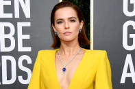 <p>On May 19, the<i> Politician</i> star opened up about <a href="https://people.com/tv/zoey-deutch-lucky-to-be-healthy-after-coronavirus/" rel="nofollow noopener" target="_blank" data-ylk="slk:her month-long battle and recovery from COVID-19;elm:context_link;itc:0;sec:content-canvas" class="link ">her month-long battle and recovery from COVID-19</a> in an essay for <a href="https://www.vulture.com/2020/05/zoey-deutchs-quarantine-hobbies-cooking-animal-crossing.html" rel="nofollow noopener" target="_blank" data-ylk="slk:Vulture;elm:context_link;itc:0;sec:content-canvas" class="link ">Vulture</a>, detailing the "delirious" symptoms she experienced.</p> <p>"I had the coronavirus early on, before the shutdown, and a group of my friends also got it. People keep asking me, 'Where did you get it?' and I wish I knew," Deutch, 25, began, adding that she stayed inside for nearly two months. "I feel like I could have spoken in a more eloquent way about my experience had I known. I continued testing positive for a month, which is longer than they're saying you're supposed to. I'm okay now. I'm so grateful for my health and I also feel guilty, in a way, for making it out okay."</p> <p>The<i> Buffaloed</i> actress went to share some of her symptoms and how they were "drastically different" from those of her friends who were also diagnosed, noting that while she "had a sore throat and felt totally delirious," one of her friends "only lost taste and smell" while another "went to the hospital with the 'normal' symptoms, but another friend had absolutely no symptoms at all." </p> <p>"I hate to sound like I'm trying to be preachy, but it's so important to wear a mask when you go out, even if you think you're okay and think you don't have it or think it's allergies. You just don't know if you have it or not," she explained.</p>