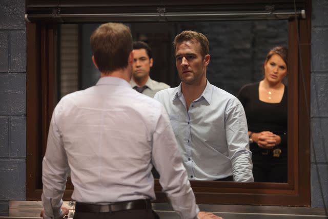 <p>Eric Liebowitz/NBCU Photo Bank/NBCUniversal via Getty</p> James Van Der Beek guest stars on 'Law & Order: Special Victims Unit'