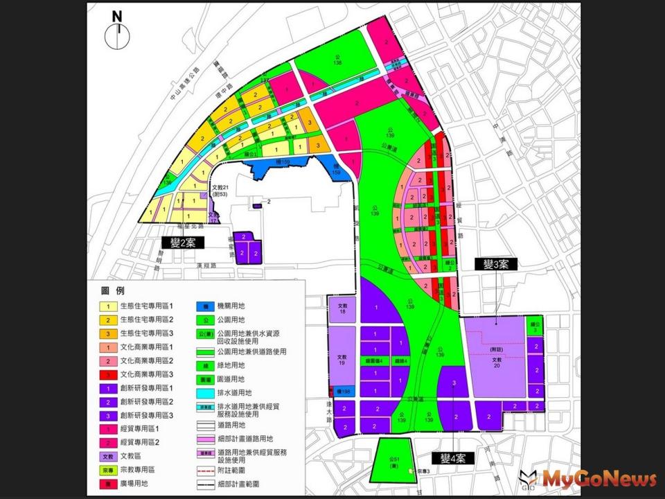 ▲都市計畫變更位置示意圖(圖/台中市政府)
