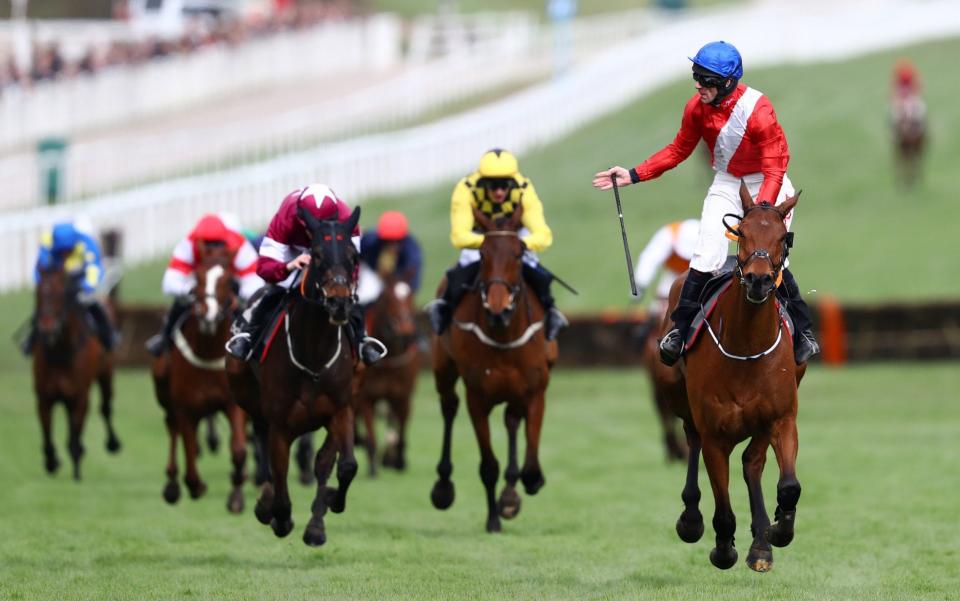 Envoi Allen won the Ballymore Hurdle in March - GETTY IMAGES