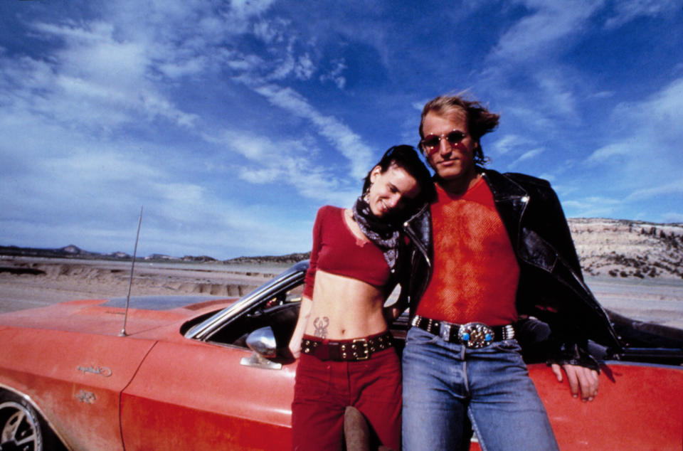 Oliver Stone’s uber-violent ‘Natural Born Killers’ bristled media censors back in 1994/Everett Collection