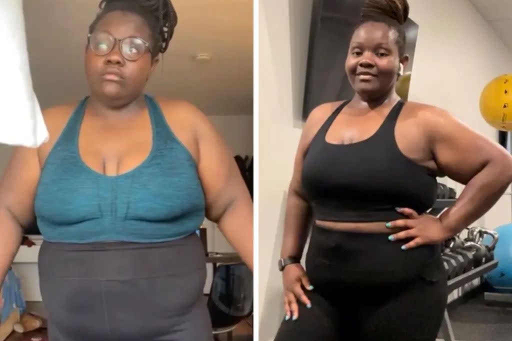 New Jersey resident Amanda Hinds is revealing how she shed 80 pounds and achieved her dream of becoming an indoor cycling instructor. Instagram / Amanda Hinds