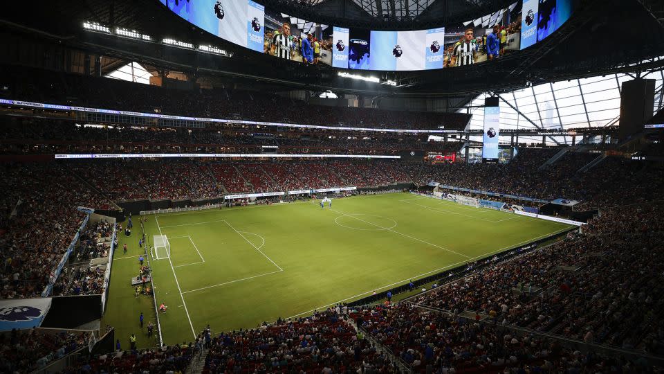 A general view of Mercedes-Benz Stadium. - Alex Slitz/Getty Images