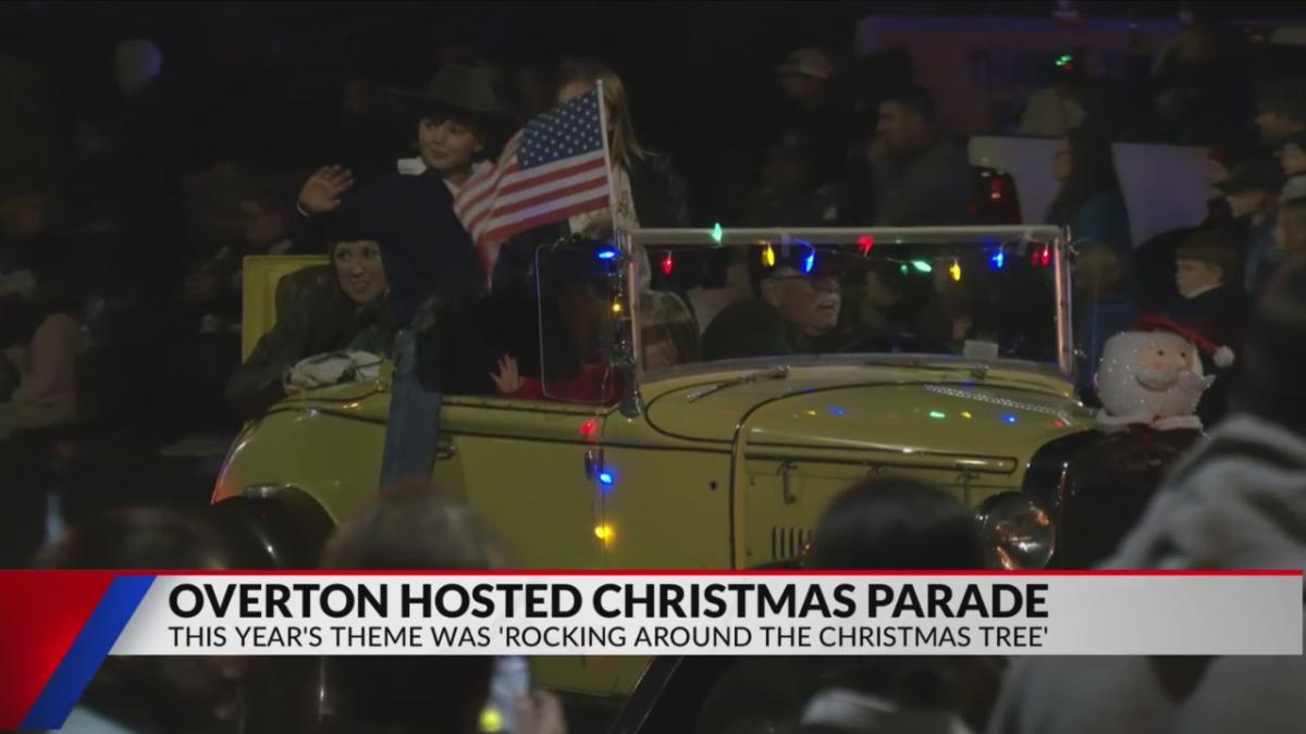 Overton hosts Rocking Around the Christmas Tree parade