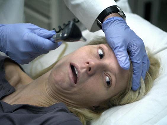 Gwyneth Paltrow experiences the side effects of a global pandemic in the 2011 thriller 'Contagion' (Warner Bros)