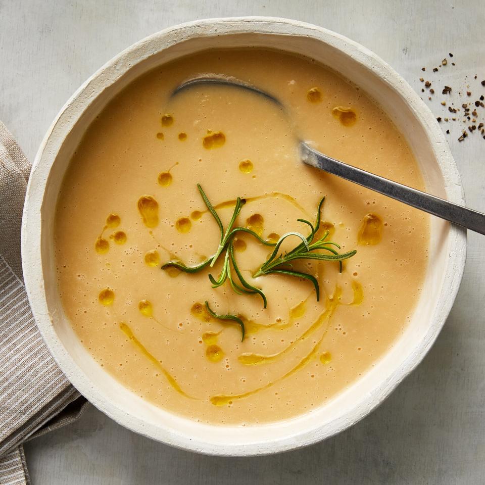 Creamy Miso White Bean Soup Recipe