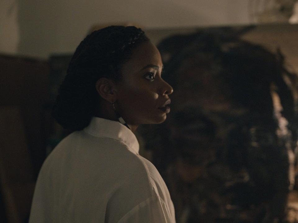 Teyonah Parris in the new "Candyman" movie.