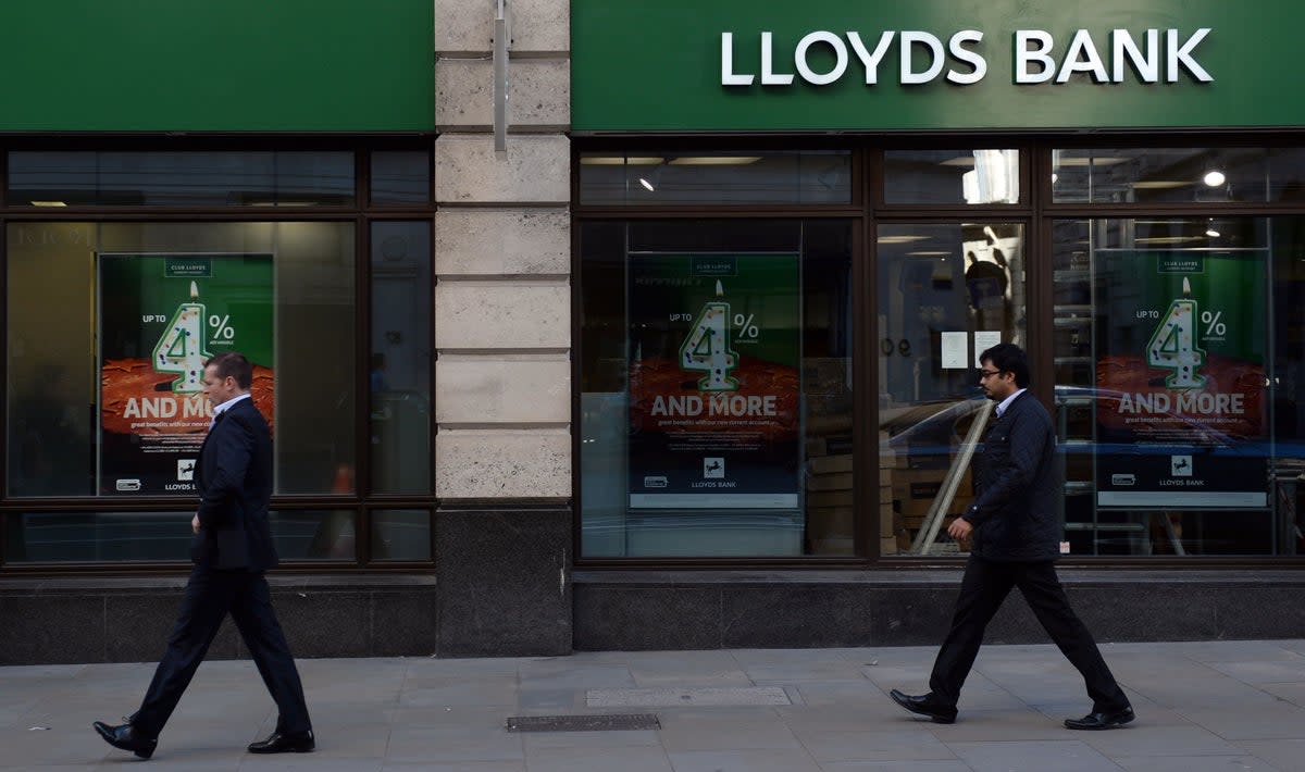 Lloyds say it will no longer finance fossil fuel projects  (PA Wire)