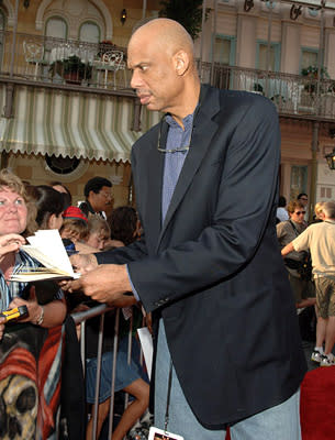 Kareem Abdul-Jabbar at the Disneyland premiere of Walt Disney Pictures' Pirates of the Caribbean: Dead Man's Chest