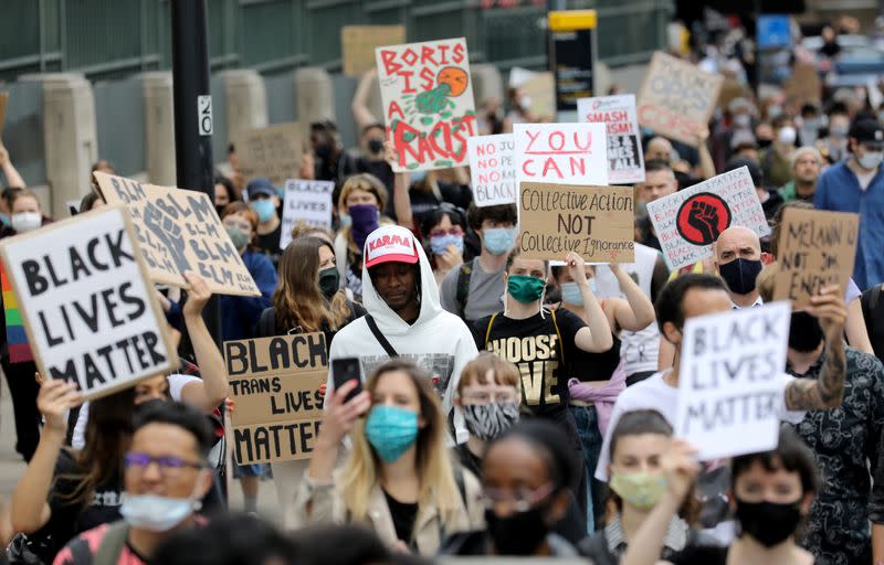 Black Lives Matter protest in London