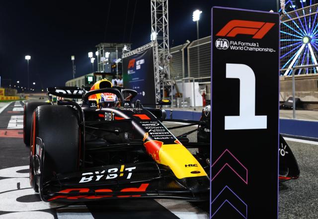 F1 – Verstappen on pole as Red Bull lock out front row in Bahrain