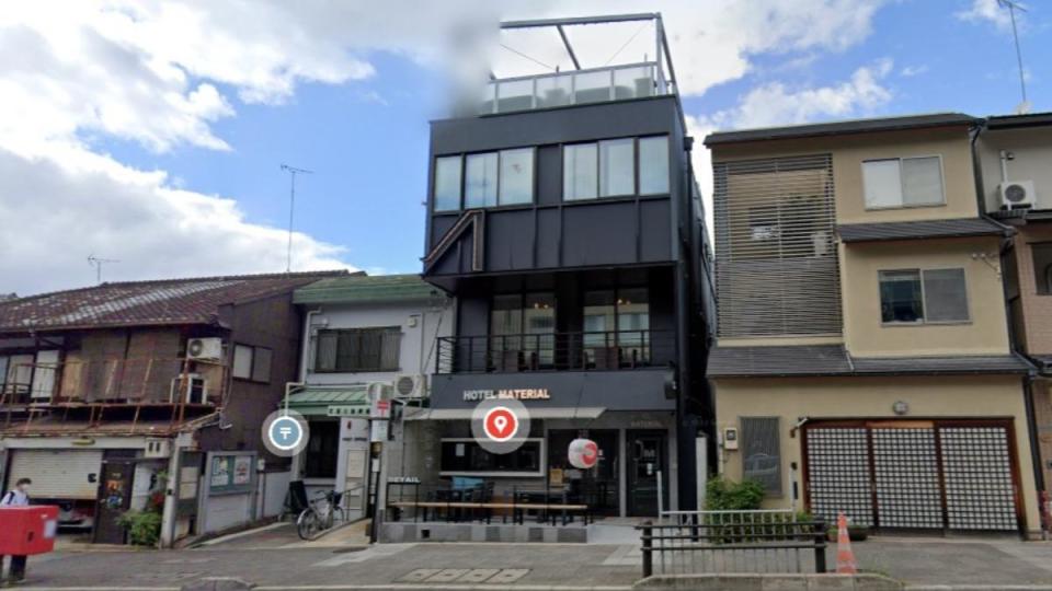 位於日本京都的馬提爾瑞爾酒店。（圖／翻攝自Google Map）