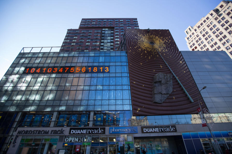 Das "Metronome" am Union Square in New York. (Bild: Ben Hider/Getty Images)