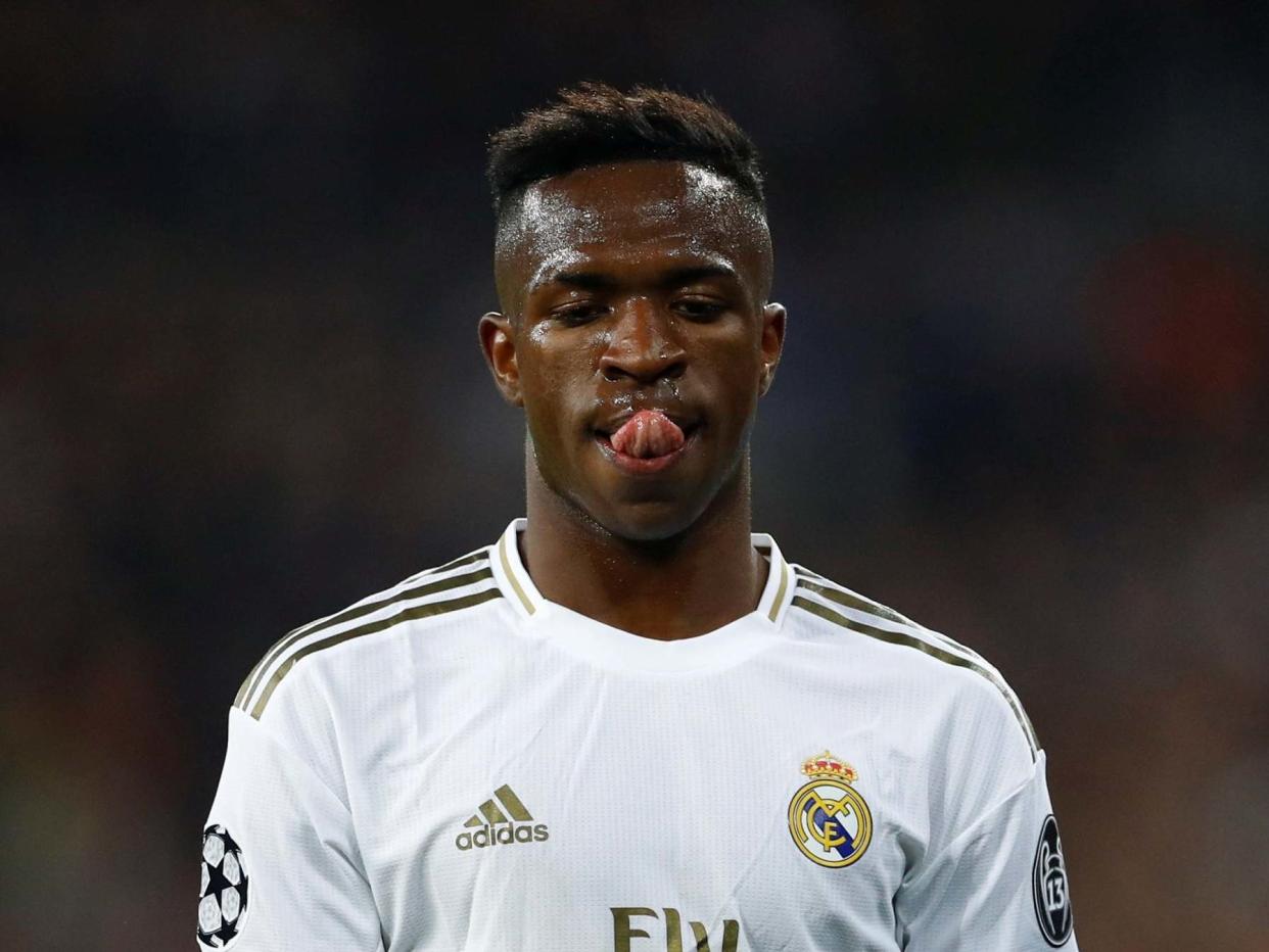 Vinicius Jr was annoyed by the refereeing in Real Madrid vs Man City: REUTERS