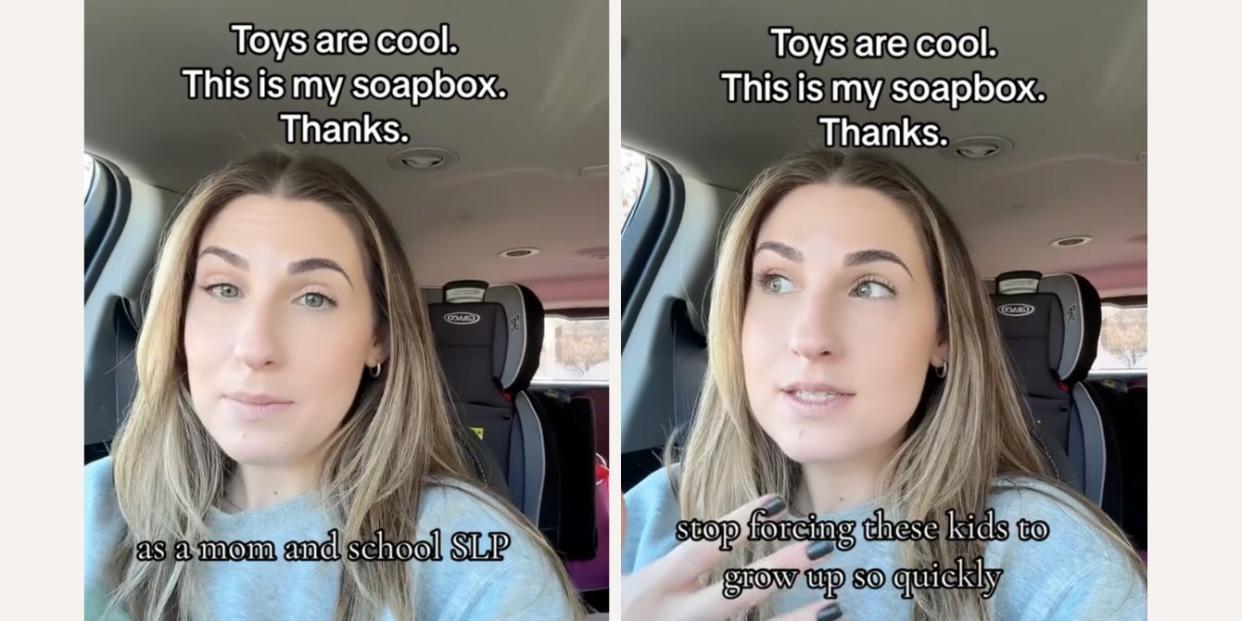 SLP talks about importance of toys on TikTok