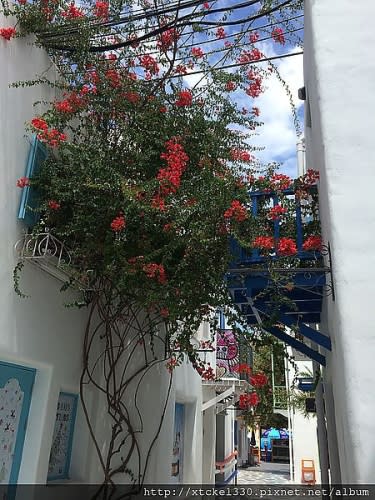 『泰國旅遊景點』華欣。七岩Santorini Park聖托里尼公園。泰國小希臘