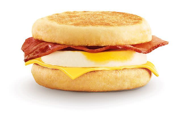 Bacon and Egg McMuffins, all day every day. Photo: Supplied