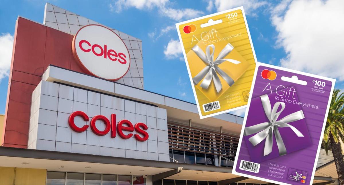 Coles launches a new 'free money' promotion on gift cards for the first  time ever