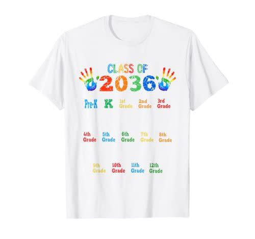 Class of 2036 Handprint Shirt