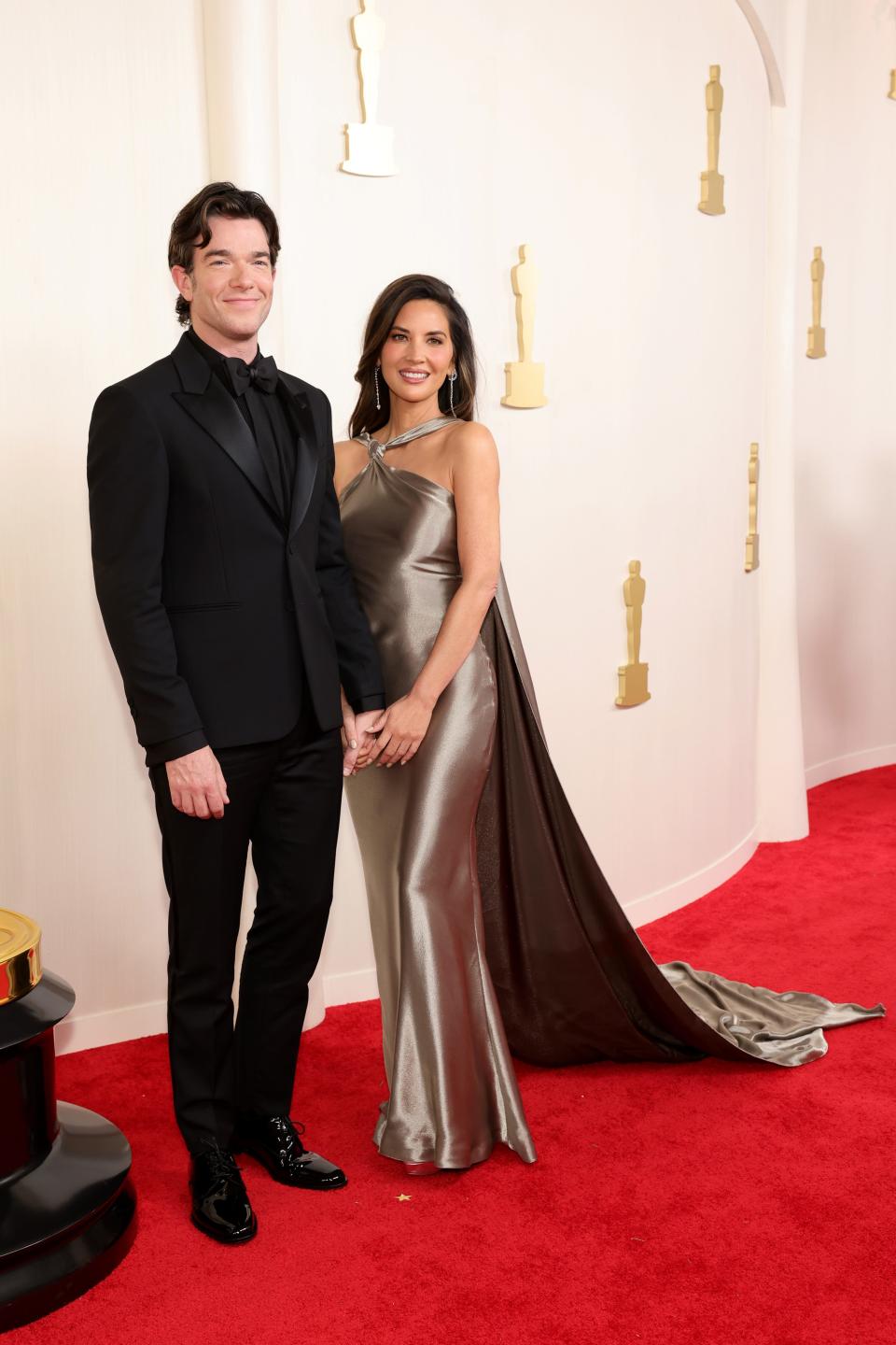 John Mulaney and Olivia Munn attend the 96th Annual Academy Awards on March 10.