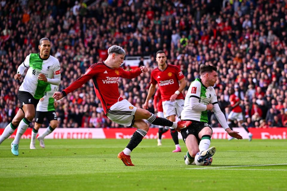 Manchester United take on Liverpool at Old Trafford  (Getty Images)