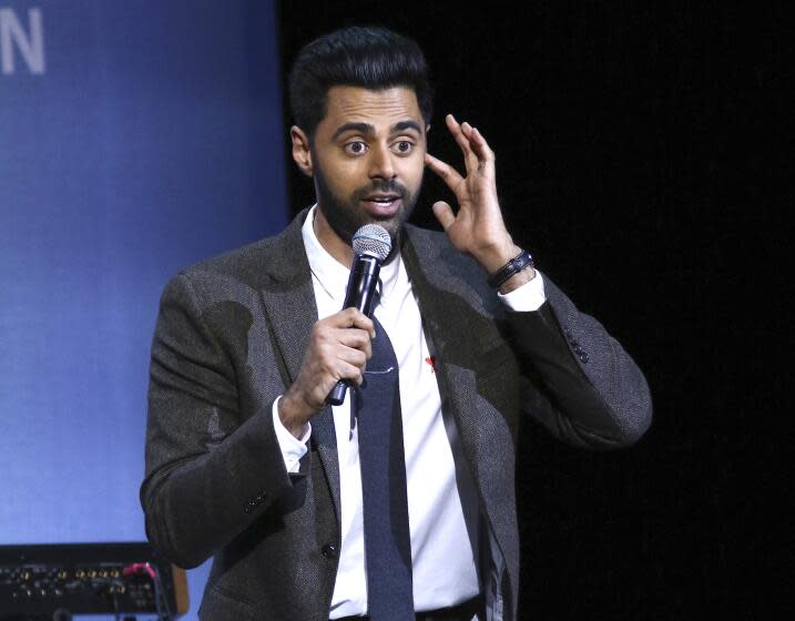 Hasan Minhaj performs at the 13th annu