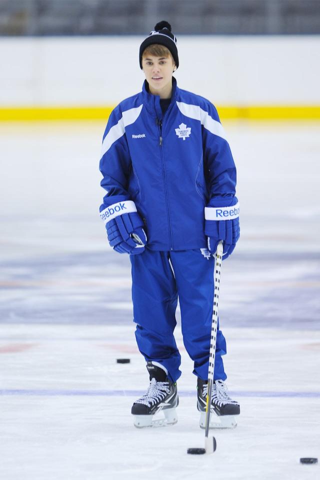 Justin Bieber Designs Alternate Jerseys for the Toronto Maple Leafs