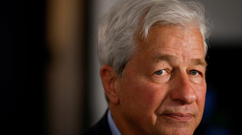 Close-up of Jamie Dimon