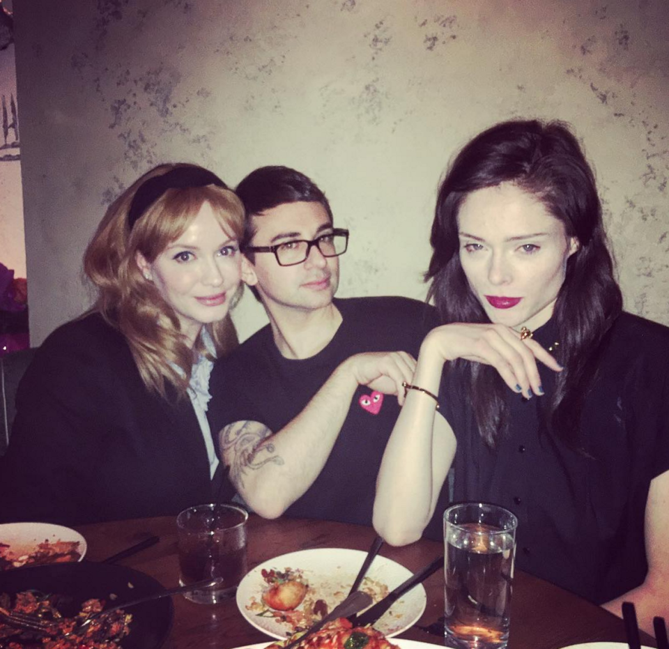 Christina Hendricks, Christian Siriano, and Coco Rocha