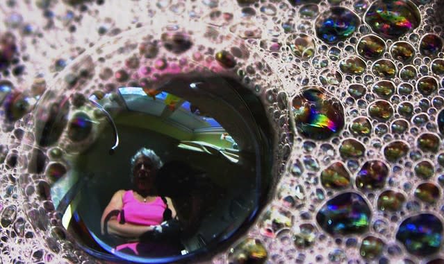 My Reflection in a Soap Bubble