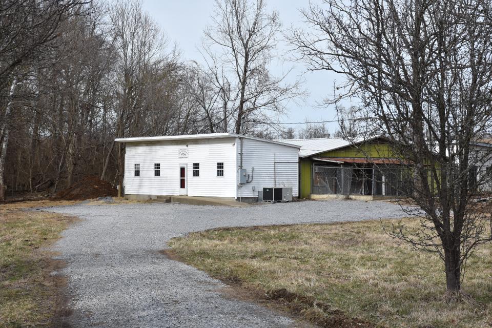 The longtime Dickson County animal control facility on Eno Road that's been closed since 2019 until recent weeks.