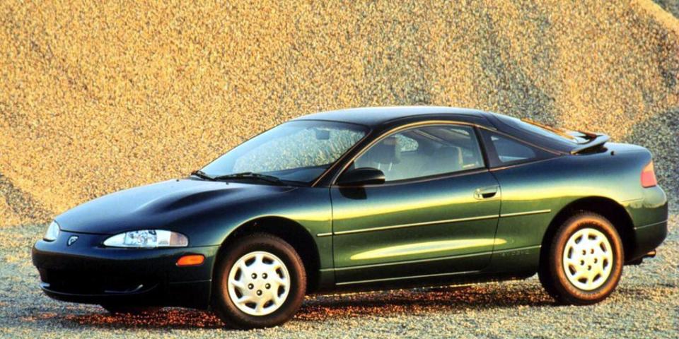 <p>The Eagle Talon wasn't much different than the Mitsubishi Eclipse. Then again, which would you rather say you drive? Something called an Eclipse or something called a Talon? </p>