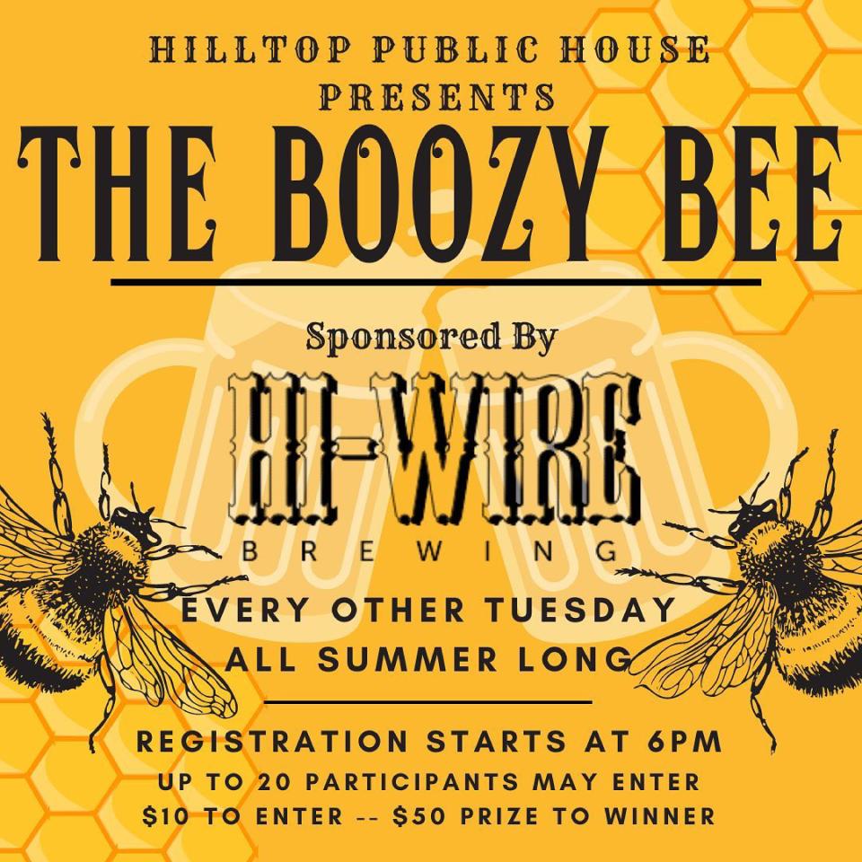 Find out how well you can spell at The Boozy Bee.