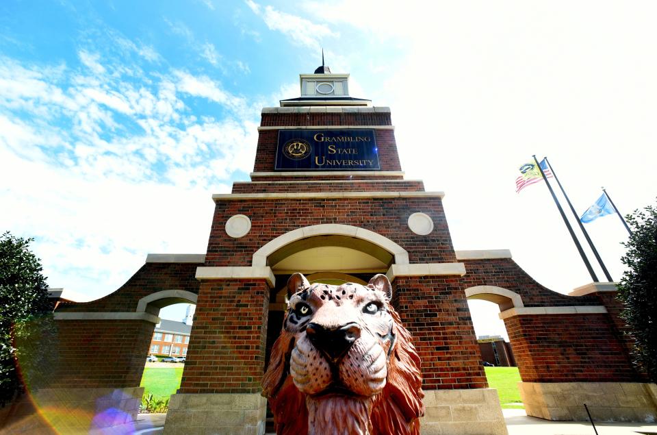 The campus of Grambling State University in Grambling, Louisiana.