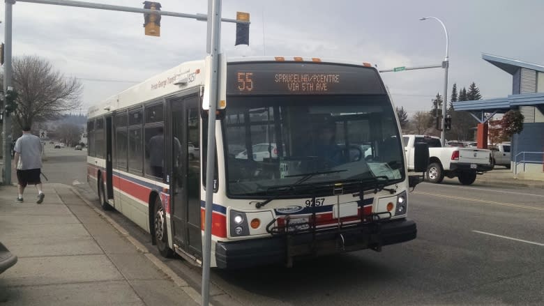 Free transit in Prince George on election day