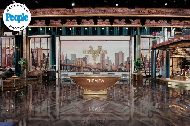 <p>AC/Michael Granacki</p> 'The View' season 28 studio