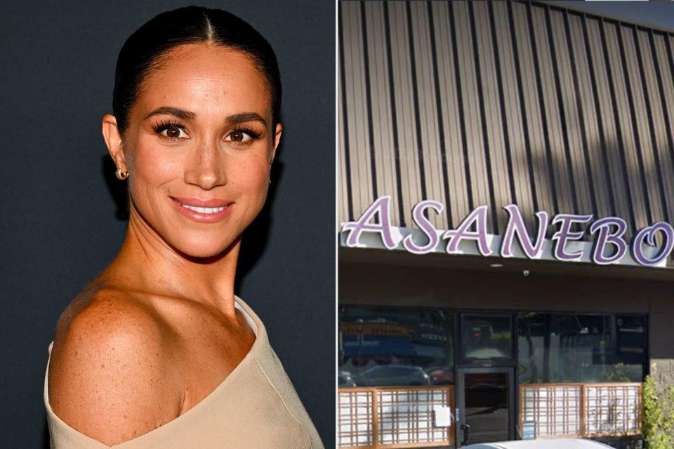 <p>Michael Buckner/Variety via Getty;Google Maps</p> Inside the Japanese Restaurant Frequented by Meghan Markle, Joaquin Phoenix and More Stars 