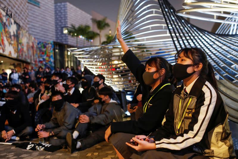 Anti-government protest in Hong Kong