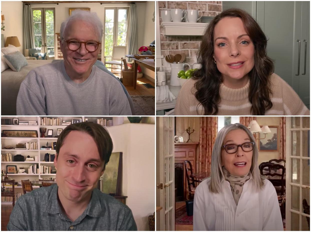 The cast of 1991's 'Father of the Bride' reunite over Zoom (Netflix)